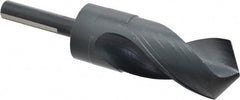 Chicago-Latrobe - 1-1/2" Drill, 118° Point, High Speed Steel Silver Deming & Reduced Shank Drill Bit - USA Tool & Supply
