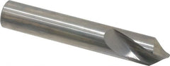 Made in USA - 1/2" Body Diam, 90°, 3" OAL, Solid Carbide Spotting Drill - USA Tool & Supply