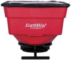 Made in USA - 100 Lb Polyethylene Vehicle Mounted Landscape Spreader - 12 Volt - USA Tool & Supply