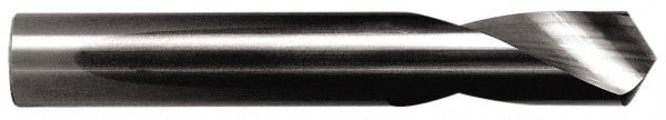 Made in USA - 7/8" Body Diam, 120°, 4" OAL, Solid Carbide Spotting Drill - USA Tool & Supply