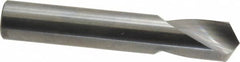 Made in USA - 1/2" Body Diam, 120°, 3" OAL, Solid Carbide Spotting Drill - USA Tool & Supply