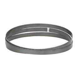 M.K. MORSE - 10 TPI, 5' 4-1/2" Long x 1/2" Wide x 0.025" Thick, Welded Band Saw Blade - High Carbon Steel, Toothed Edge, Raker Tooth Set, Flexible Back, Contour Cutting - USA Tool & Supply