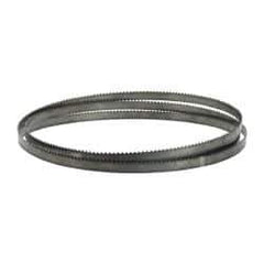 M.K. MORSE - 6 TPI, 7' 9-1/2" Long x 1/2" Wide x 0.025" Thick, Welded Band Saw Blade - High Carbon Steel, Toothed Edge, Raker Tooth Set, Flexible Back, Contour Cutting - USA Tool & Supply