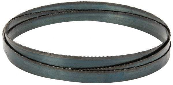 M.K. MORSE - 14 TPI, 7' 9" Long x 3/4" Wide x 0.032" Thick, Welded Band Saw Blade - High Carbon Steel, Toothed Edge, Raker Tooth Set, Flexible Back, Contour Cutting - USA Tool & Supply