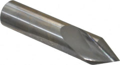 Made in USA - 5/8" Body Diam, 60°, 3" OAL, Solid Carbide Spotting Drill - USA Tool & Supply