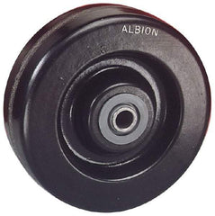 Albion - 12 Inch Diameter x 4 Inch Wide, Phenolic Caster Wheel - 8,000 Lb. Capacity, 4-1/2 Inch Hub Length, 1-1/4 Inch Axle Diameter, Tapered Bearing - USA Tool & Supply