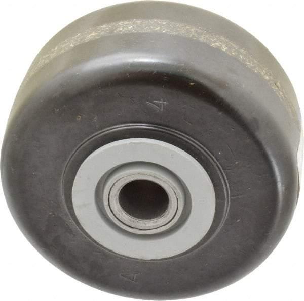 Albion - 3-1/4 Inch Diameter x 1-1/2 Inch Wide, Phenolic Caster Wheel - 600 Lb. Capacity, 1-5/8 Inch Hub Length, 3/4 Inch Axle Diameter, Roller Bearing - USA Tool & Supply