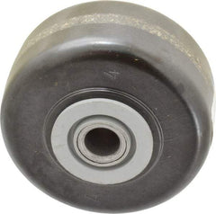 Albion - 3-1/4 Inch Diameter x 1-1/2 Inch Wide, Phenolic Caster Wheel - 600 Lb. Capacity, 1-5/8 Inch Hub Length, 3/4 Inch Axle Diameter, Roller Bearing - USA Tool & Supply