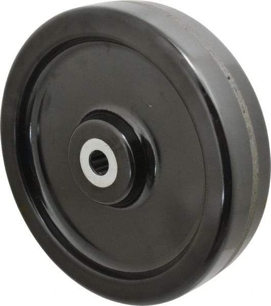 Albion - 12 Inch Diameter x 3 Inch Wide, Phenolic Caster Wheel - 3,500 Lb. Capacity, 3-1/4 Inch Hub Length, 1 Inch Axle Diameter, Roller Bearing - USA Tool & Supply