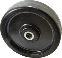 Albion - 12 Inch Diameter x 3 Inch Wide, Phenolic Caster Wheel - 3,500 Lb. Capacity, 3-1/4 Inch Hub Length, 1-1/4 Inch Axle Diameter, Roller Bearing - USA Tool & Supply