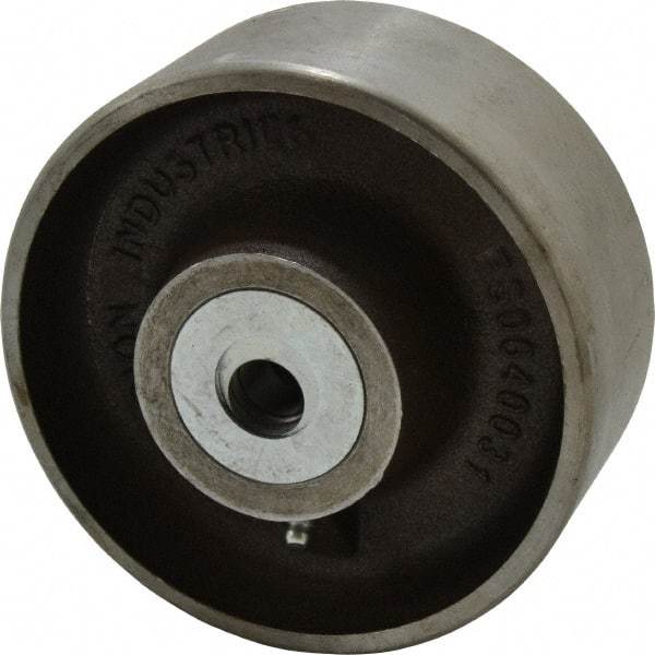 Albion - 6 Inch Diameter x 2-1/2 Inch Wide, Forged Steel Caster Wheel - 5,000 Lb. Capacity, 3-1/2 Inch Hub Length, 3/4 Inch Axle Diameter, Tapered Bearing - USA Tool & Supply