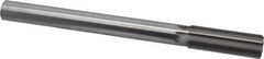 Made in USA - 1" High Speed Steel 8 Flute Chucking Reamer - Straight Flute, 7/8" Straight Shank, 2-3/4" Flute Length, 10-1/2" OAL - USA Tool & Supply
