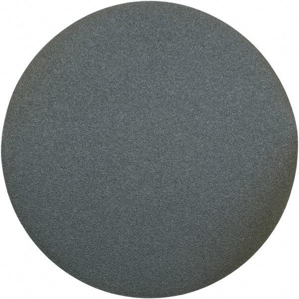 Superior Abrasives - 30" Diam, 36 Grit Zirconia Alumina Adhesive PSA Disc - Very Coarse Grade, Blue, Cloth Backing, Flexible - USA Tool & Supply