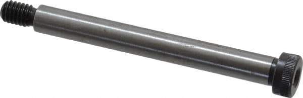 Value Collection - 3/8" Shoulder Diam x 3-1/4" Shoulder Length, 5/16-18 UNC, Hex Socket Shoulder Screw - 8 Alloy Steel, Uncoated, 0.543 to 0.562" Head Diam - USA Tool & Supply