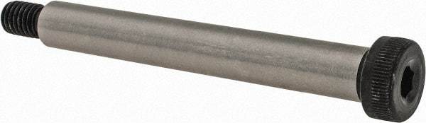 Value Collection - 1/2" Shoulder Diam x 3-3/4" Shoulder Length, 3/8-16 UNC, Hex Socket Shoulder Screw - 8 Alloy Steel, Uncoated, 0.729 to 3/4" Head Diam - USA Tool & Supply