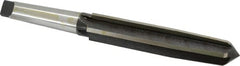 Interstate - 1-5/8" Reamer Diam, 1-1/4" Small End Diam, 4MT Morse Taper Shank, 7-3/8" Flute, Bridge Reamer - USA Tool & Supply