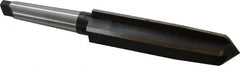 Interstate - 2" Reamer Diam, 1-1/4" Small End Diam, 4MT Morse Taper Shank, 7-3/8" Flute, Bridge Reamer - USA Tool & Supply