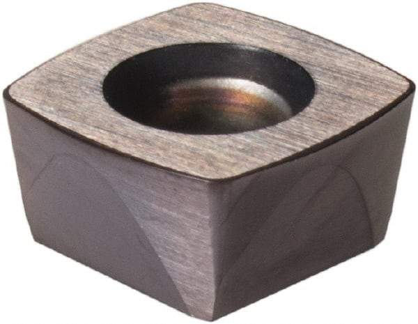Kennametal - XDLW090408 SR Grade X400 Carbide Milling Insert - TiAlN Finish, 0.187" Thick, 3/8" Inscribed Circle, 0.031" Corner Radius - USA Tool & Supply