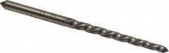 Value Collection - #3/0 Pin, 0.1302" Diam, 0.1029" Small End, 9/64" Diam Straight Shank, 1-5/16" Flute, Taper Pin Reamer - USA Tool & Supply