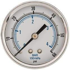 Parker - FRL Pressure Gauge - Use with 06/16/07/17/P3N - USA Tool & Supply