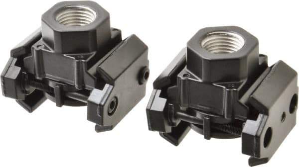 Parker - Nitrile FRL Modular Port Block Kit - Use with 07 - USA Tool & Supply