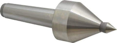 Royal Products - MT4 Taper Shank, 2-1/2" Head Diam 5,000 & 5,685 Lb Capacity Live Center - 4,000 Max RPM, 2.6" Head Length, 5/8" Point Diam, 15/16" Point Len, 685 Lb Max Workpc, 7-15/16" OAL, 5/8" Tip Diam, Long Point - USA Tool & Supply