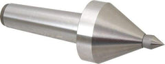 Royal Products - MT5 Taper Shank, 3-3/8" Head Diam 5,700 & 6,865 Lb Capacity Live Center - 3,500 Max RPM, 3.15" Head Length, 3/4" Point Diam, 1-1/8" Point Len, 1,165 Lb Max Workpc, 9-13/16" OAL, 3/4" Tip Diam, Long Point - USA Tool & Supply