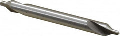 Interstate - #2 Plain Cut 60° Incl Angle High Speed Steel Combo Drill & Countersink - USA Tool & Supply