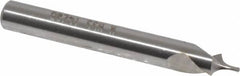 Walter-Titex - Metric Radius Cut 60° Incl Angle High Speed Steel Combo Drill & Countersink - USA Tool & Supply