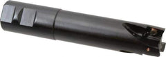 Kennametal - 1-1/4" Cut Diam, 18.03mm Max Depth of Cut, 1-1/4" Shank Diam, 165.86mm OAL, Indexable Square Shoulder End Mill - EC18.., EP18.. Inserts, Weldon Shank, 0° Lead Angle, Through Coolant - USA Tool & Supply