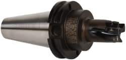 Kennametal - 1" Cut Diam, 14.73mm Max Depth of Cut, 144.45mm OAL, Indexable Square Shoulder End Mill - EC14.., EP14.. Inserts, CAT 40 Taper Shank, 0° Lead Angle, Through Coolant - USA Tool & Supply