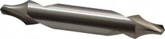 Walter-Titex - Metric Radius Cut 60° Incl Angle High Speed Steel Combo Drill & Countersink - USA Tool & Supply