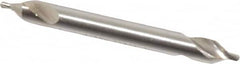 Walter-Titex - Metric Plain Cut 60° Incl Angle High Speed Steel Combo Drill & Countersink - USA Tool & Supply