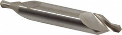 Walter-Titex - Metric Plain Cut 60° Incl Angle High Speed Steel Combo Drill & Countersink - USA Tool & Supply