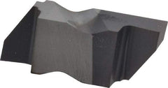 Kennametal - 3125NG Grade KC5010, 3.18mm Cutting Width Carbide Grooving Insert - 3.81mm Max Depth of Cut, Right Hand, 0.19mm Corner Radius, TiAlN Finish - USA Tool & Supply