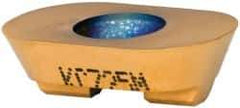 Kennametal - LFEW25210 LN Grade KC725M Carbide Milling Insert - TiN/TiCN/TiN Finish, 0.1299" Thick, 4mm Corner Radius - USA Tool & Supply