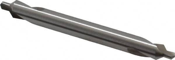 Interstate - #2 Plain Cut 90° Incl Angle High Speed Steel Combo Drill & Countersink - USA Tool & Supply