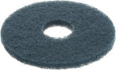 3M - Scrubbing Pad - 12" Machine, Blue Pad, Nylon & Polyester - USA Tool & Supply