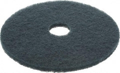 3M - Scrubbing Pad - 18" Machine, Blue Pad, Nylon & Polyester - USA Tool & Supply