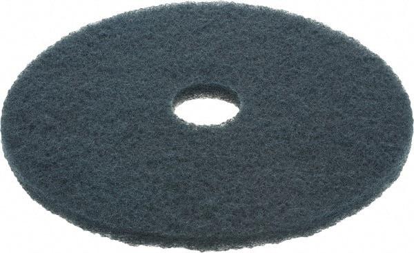 3M - Scrubbing Pad - 19" Machine, Blue Pad, Nylon & Polyester - USA Tool & Supply