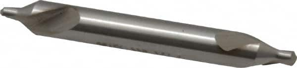 Walter-Titex - Metric Plain Cut 60° Incl Angle High Speed Steel Combo Drill & Countersink - USA Tool & Supply