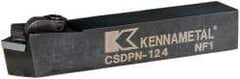 Kennametal - CSDP, Neutral Cut, 0° Lead Angle, 3/4" Shank Height x 3/4" Shank Width, Positive Rake Indexable Turning Toolholder - 4-1/2" OAL, SP..42. Insert Compatibility, Series Kendex - USA Tool & Supply