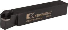 Kennametal - CSKP, Right Hand Cut, 15° Lead Angle, 1" Shank Height x 1" Shank Width, Positive Rake Indexable Turning Toolholder - 6" OAL, SP..42. Insert Compatibility, Series Kendex - USA Tool & Supply