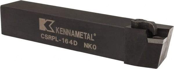 Kennametal - CSRP, Left Hand Cut, 15° Lead Angle, 1" Shank Height x 1" Shank Width, Positive Rake Indexable Turning Toolholder - 6" OAL, SP..42. Insert Compatibility, Series Kendex - USA Tool & Supply