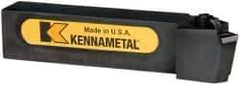 Kennametal - CSSP, Left Hand Cut, 45° Lead Angle, 1-1/4" Shank Height x 1" Shank Width, Positive Rake Indexable Turning Toolholder - 6" OAL, SP..42. Insert Compatibility, Series Kendex - USA Tool & Supply