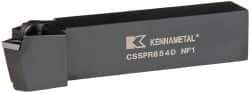 Kennametal - CSSP, Right Hand Cut, 45° Lead Angle, 1-1/4" Shank Height x 1" Shank Width, Positive Rake Indexable Turning Toolholder - 6" OAL, SP..42. Insert Compatibility, Series Kendex - USA Tool & Supply