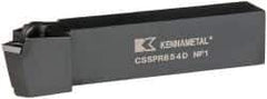 Kennametal - CSSP, Right Hand Cut, 45° Lead Angle, 1-1/4" Shank Height x 1" Shank Width, Positive Rake Indexable Turning Toolholder - 6" OAL, SP..42. Insert Compatibility, Series Kendex - USA Tool & Supply