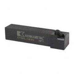 Kennametal - CTGP, Left Hand Cut, 0° Lead Angle, 1" Shank Height x 1" Shank Width, Positive Rake Indexable Turning Toolholder - 5" OAL, TN..32. Insert Compatibility, Series Kendex - USA Tool & Supply