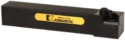 Kennametal - CTGP, Left Hand Cut, 0° Lead Angle, 1" Shank Height x 1" Shank Width, Positive Rake Indexable Turning Toolholder - 6" OAL, TP..42. Insert Compatibility, Series Kendex - USA Tool & Supply