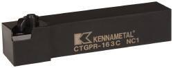 Kennametal - CTGP, Right Hand Cut, 0° Lead Angle, 1" Shank Height x 1" Shank Width, Positive Rake Indexable Turning Toolholder - 5" OAL, TP..32 Insert Compatibility, Series Kendex - USA Tool & Supply